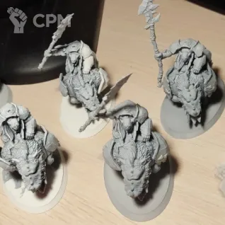Описание картинки Армия Ironjawz Orruk Warclans от fhtagn по цене 15 000руб | Свободный Рынок Миниатюр - СРМ