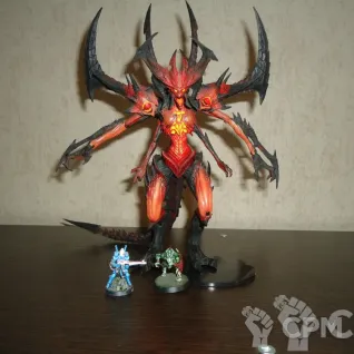 Описание картинки Diablo, Lord of Terror от fhtagn по цене 5 000руб | Свободный Рынок Миниатюр - СРМ