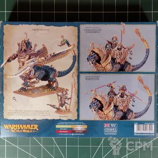 Описание картинки Tomb Kings Necrosphinx / Khemrian Warsphinx от Vault Boy по цене 7 898руб | Свободный Рынок Миниатюр - СРМ