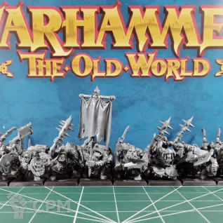 Описание картинки Orc &amp; Goblin Tribes Orc Boyz x30 (Orc Boyz Mob) от Каджит по цене 9 998руб | Свободный Рынок Миниатюр - СРМ