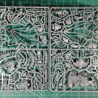 Описание картинки Tomb Kings Of Khemri Tomb King / Lich Priest On Necrolith Bone Dragon от Vault Boy по цене 9 498руб | Свободный Рынок Миниатюр - СРМ