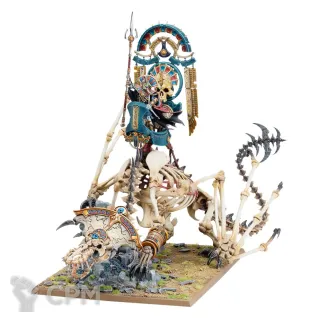 Описание картинки Tomb Kings Of Khemri Tomb King / Lich Priest On Necrolith Bone Dragon от Vault Boy по цене 9 498руб | Свободный Рынок Миниатюр - СРМ