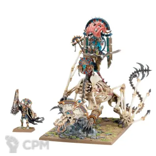 Описание картинки Tomb Kings Of Khemri Tomb King / Lich Priest On Necrolith Bone Dragon от Vault Boy по цене 9 498руб | Свободный Рынок Миниатюр - СРМ