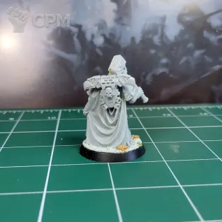 Описание картинки Space Marines Captain (MASTER OF THE CHAPTER) от Каджит по цене 1 998руб | Свободный Рынок Миниатюр - СРМ
