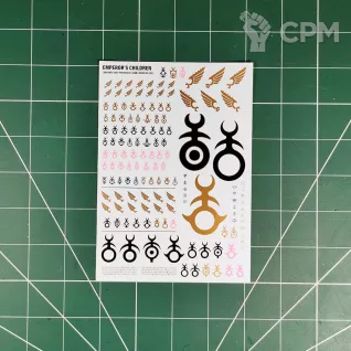 Описание картинки Emperor's Children Transfer Sheet от Vault Boy по цене 888руб | Свободный Рынок Миниатюр - СРМ