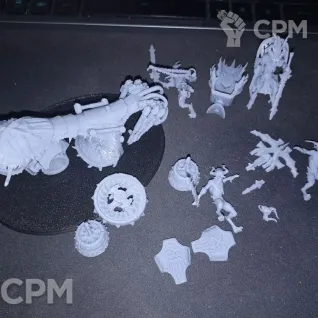 Описание картинки Rendmaster on Blood Throne печать от DeeXy по цене 800руб | Свободный Рынок Миниатюр - СРМ