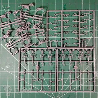 Описание картинки Tomb Kings Of Khemri Skeleton Horsemen Archers x8 от Vault Boy по цене 2 498руб | Свободный Рынок Миниатюр - СРМ