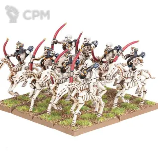 Описание картинки Tomb Kings Of Khemri Skeleton Horsemen Archers x8 от Vault Boy по цене 2 498руб | Свободный Рынок Миниатюр - СРМ