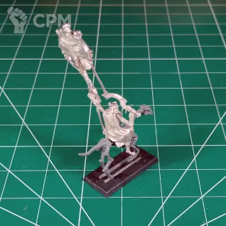 Описание картинки Tomb Kings Liche Priest and Royal Herald от Каджит по цене 8 998руб | Свободный Рынок Миниатюр - СРМ