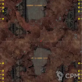Описание картинки Баттл мат с разметкой «Мир-кузница» 60x44 | Поле для варгеймов | Батлмат от Marauder's Workshop по цене 2 650руб | Свободный Рынок Миниатюр - СРМ