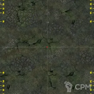 Описание картинки Баттл мат с разметкой «Пожилой мох» 60x44 | Поле для варгеймов | Батлматы от Marauder's Workshop по цене 2 650руб | Свободный Рынок Миниатюр - СРМ