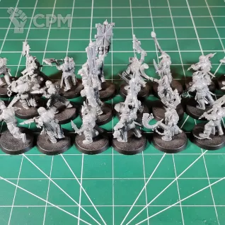 Описание картинки Blades of Khorne Bloodreavers x30 от Каджит по цене 8 888руб | Свободный Рынок Миниатюр - СРМ