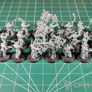 Описание картинки Blades of Khorne Bloodreavers x30 от Каджит по цене 8 888руб | Свободный Рынок Миниатюр - СРМ