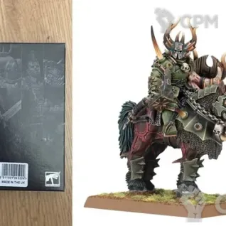 Описание картинки Chaos Lord on Daemonic Mount от zurdo по цене 3 800руб | Свободный Рынок Миниатюр - СРМ