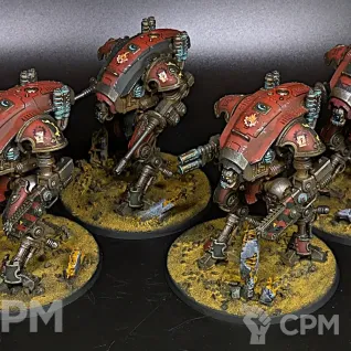 Описание картинки Imperial Knight armiger от Kirill Mezh по цене 45 000руб | Свободный Рынок Миниатюр - СРМ