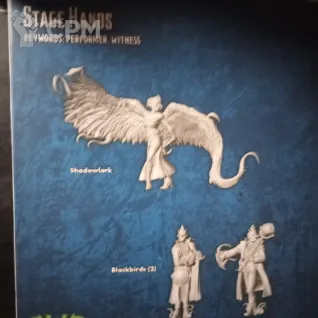 Описание картинки Stage hands (Шэдоукларк и бёрды) от Firgrok по цене 3 000руб | Свободный Рынок Миниатюр - СРМ