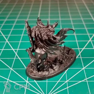 Описание картинки Archaon Chaos Lord on Daemonic Mount от Каджит по цене 5 498руб | Свободный Рынок Миниатюр - СРМ