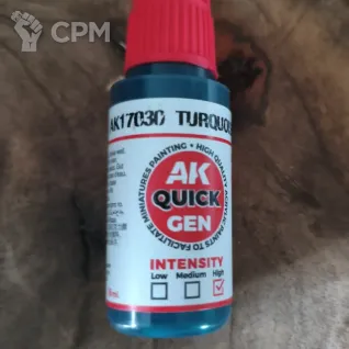 Описание картинки AK Quick Gen AK17030 Turquoise Green от Selena по цене 310руб | Свободный Рынок Миниатюр - СРМ