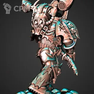 Описание картинки Khorne Berzerker от Стальные Небеса по цене 500руб | Свободный Рынок Миниатюр - СРМ