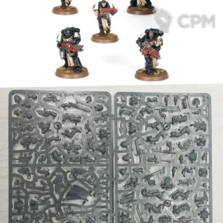 Описание картинки Black Templars Primaris Crusader Squad от Svarden по цене 3 600руб | Свободный Рынок Миниатюр - СРМ