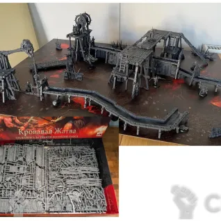 Описание картинки Red Harvest Terrain от Никита по цене 9 000руб | Свободный Рынок Миниатюр - СРМ