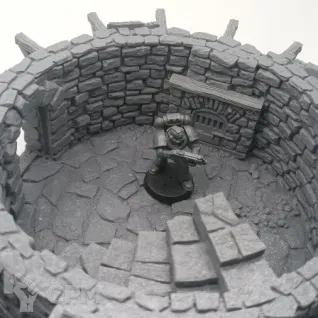 Описание картинки Проклятая Мельница - Фэнтези Террейн, Shadowfey Ruins от Terrain Print по цене 2 600руб | Свободный Рынок Миниатюр - СРМ