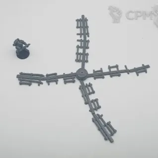 Описание картинки Проклятая Мельница - Фэнтези Террейн, Shadowfey Ruins от Terrain Print по цене 2 600руб | Свободный Рынок Миниатюр - СРМ