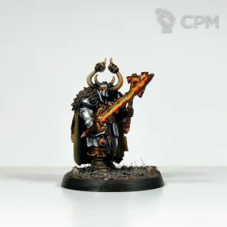 Описание картинки Slaves to Darkness Exalted Hero of Chaos Chaos Lord от Каджит по цене 2 498руб | Свободный Рынок Миниатюр - СРМ