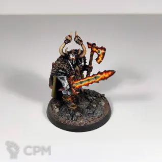 Описание картинки Slaves to Darkness Exalted Hero of Chaos Chaos Lord от Каджит по цене 2 498руб | Свободный Рынок Миниатюр - СРМ