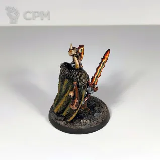 Описание картинки Slaves to Darkness Exalted Hero of Chaos Chaos Lord от Каджит по цене 2 498руб | Свободный Рынок Миниатюр - СРМ