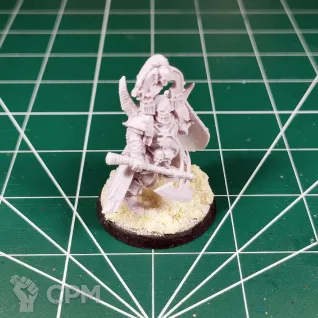 Описание картинки Chaos Lord or Exalted Hero of Khorne от Каджит по цене 3 498руб | Свободный Рынок Миниатюр - СРМ