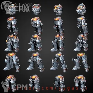 Описание картинки CSM Torso &amp; Legs от Стальные Небеса по цене 1 100руб | Свободный Рынок Миниатюр - СРМ