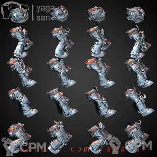 Описание картинки CSM Torso &amp; Legs от Стальные Небеса по цене 1 100руб | Свободный Рынок Миниатюр - СРМ