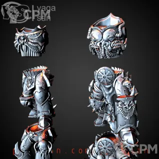 Описание картинки CSM Torso &amp; Legs от Стальные Небеса по цене 1 100руб | Свободный Рынок Миниатюр - СРМ