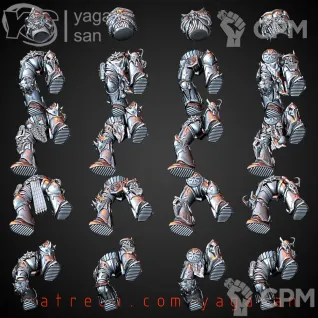 Описание картинки CSM Torso &amp; Legs от Стальные Небеса по цене 1 100руб | Свободный Рынок Миниатюр - СРМ