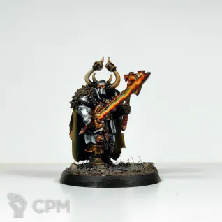 Описание картинки Exalted Hero of Chaos Chaos Lord от Каджит по цене 2 498руб | Свободный Рынок Миниатюр - СРМ