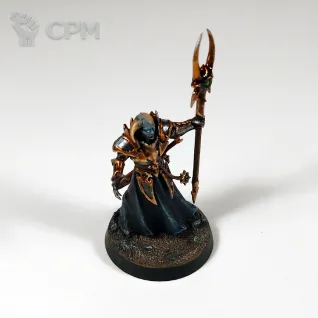 Описание картинки Slaves to Darkness Chaos Sorcerer Lord (Sorcerer of Chaos) от Каджит по цене 3 998руб | Свободный Рынок Миниатюр - СРМ