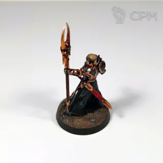 Описание картинки Slaves to Darkness Chaos Sorcerer Lord (Sorcerer of Chaos) от Каджит по цене 3 998руб | Свободный Рынок Миниатюр - СРМ
