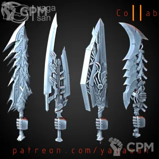Описание картинки Heavy Power Swords от Стальные Небеса по цене 180руб | Свободный Рынок Миниатюр - СРМ