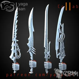 Описание картинки Power Swords от Стальные Небеса по цене 160руб | Свободный Рынок Миниатюр - СРМ