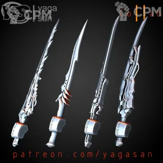 Описание картинки Power Swords от Стальные Небеса по цене 160руб | Свободный Рынок Миниатюр - СРМ