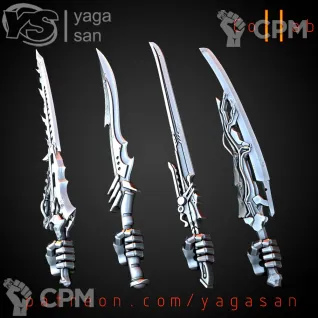 Описание картинки Power Swords от Стальные Небеса по цене 160руб | Свободный Рынок Миниатюр - СРМ