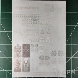 Описание картинки Alpha Legion Transfer Sheet Декали Оригинал GW от Vault Boy по цене 5 298руб | Свободный Рынок Миниатюр - СРМ