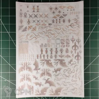 Описание картинки Legio Custodes Transfer Sheet Декали Оригинал GW от Vault Boy по цене 5 298руб | Свободный Рынок Миниатюр - СРМ