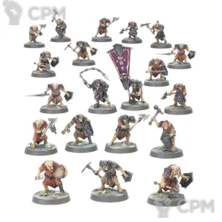 Описание картинки Набор миниатюр Warhammer Age of Sigmar Helsmiths of Hashut Hobgrot Vandalz от Дауран по цене 5 000руб | Свободный Рынок Миниатюр - СРМ