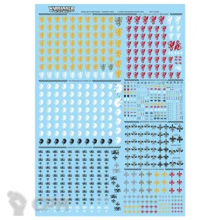 Описание картинки Kingdom of Bretonnia Transfer Sheet от Vault Boy по цене 5 298руб | Свободный Рынок Миниатюр - СРМ