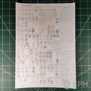 Описание картинки Dwarfen Mountain Holds Transfer Sheet (Декали) от Vault Boy по цене 5 298руб | Свободный Рынок Миниатюр - СРМ