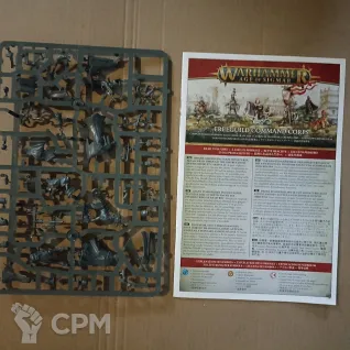 Описание картинки Freeguild Command Corps от Black Legion Hall по цене 3 800руб | Свободный Рынок Миниатюр - СРМ