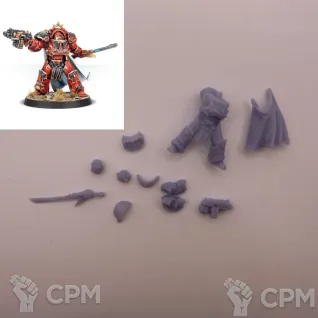 Описание картинки Blood Angels Legion Praetor in Terminator Armor от White Rhino по цене 399руб | Свободный Рынок Миниатюр - СРМ