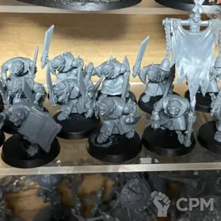 Описание картинки Plague Monks от Coyote по цене 2 390руб | Свободный Рынок Миниатюр - СРМ